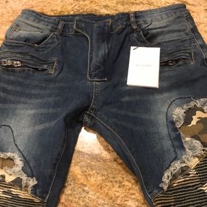 Balmain Paris unique styled jeans
